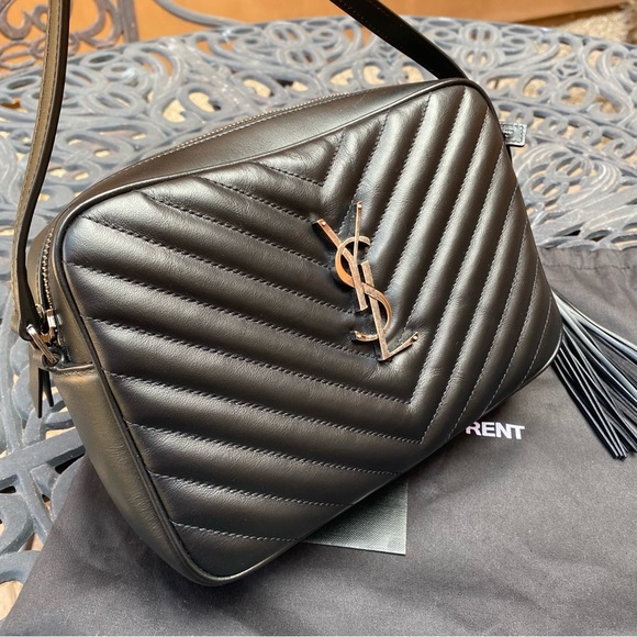 SOLD Saint Laurent Lou Matelassé Leather Camera Bag - Picture 3 of 16